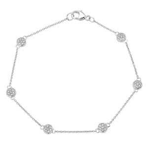6 Disc Chain Bracelet - Euro Time & Jewels
