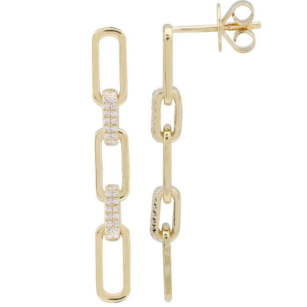 Chain Link Earrings | Heist Jewelry