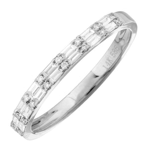 2 Baguette Stacking Ring - Euro Time & Jewels