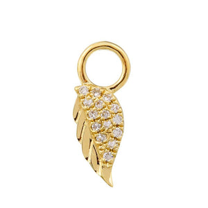 Angel Wing Earring Charm / Sold as Pair - Euro Time & Jewels
