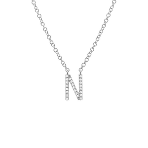 Small Initial Necklace - Euro Time & Jewels