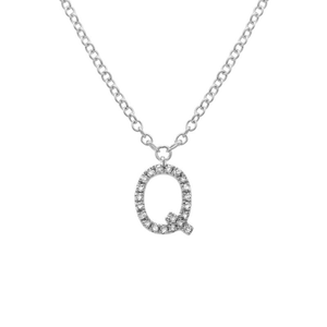 Small Initial Necklace - Euro Time & Jewels