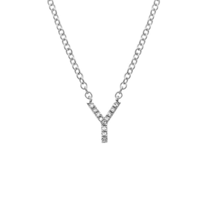 Small Initial Necklace - Euro Time & Jewels