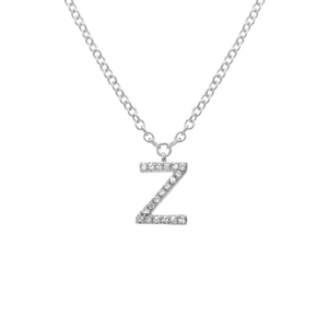 Small Initial Necklace - Euro Time & Jewels