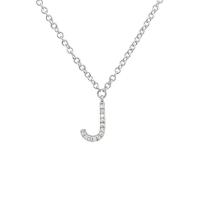Small Initial Necklace - Euro Time & Jewels