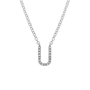 Small Initial Necklace - Euro Time & Jewels