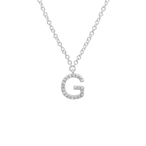Small Initial Necklace - Euro Time & Jewels