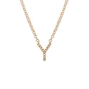 Small Initial Necklace - Euro Time & Jewels