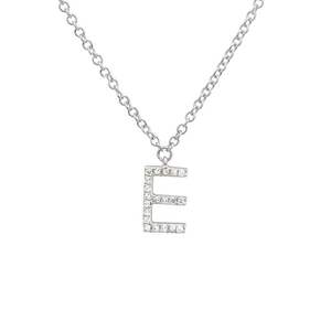 Small Initial Necklace - Euro Time & Jewels
