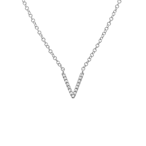 Small Initial Necklace - Euro Time & Jewels