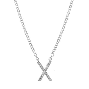 Small Initial Necklace - Euro Time & Jewels