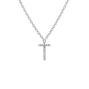 Small Initial Necklace - Euro Time & Jewels