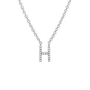 Small Initial Necklace - Euro Time & Jewels