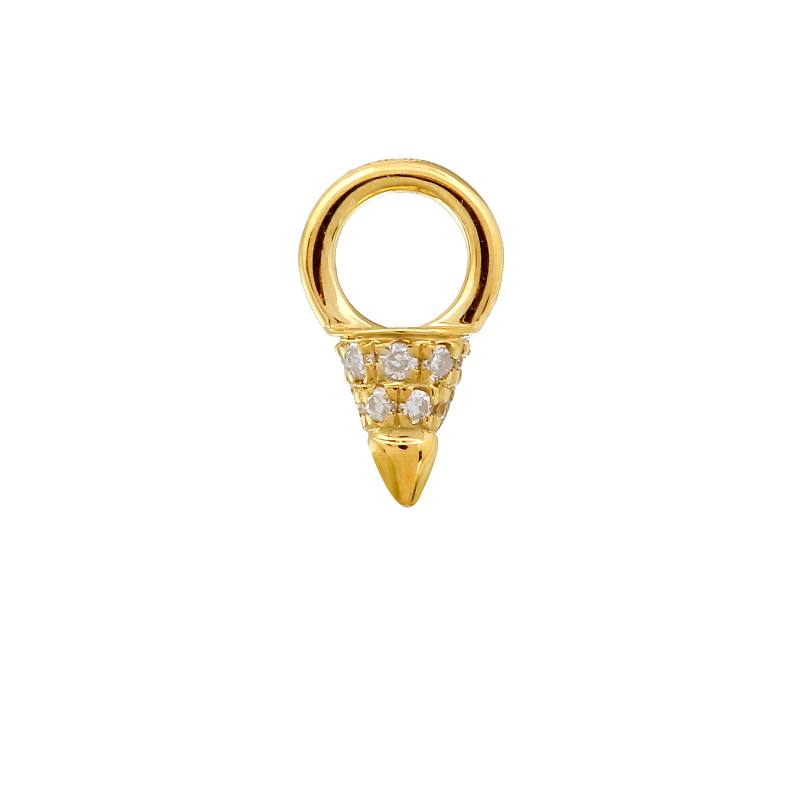 Triangle Spike Earring Charm / Sold as Pair - Euro Time & Jewels